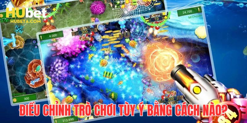 Hội viên dễ dàng tùy chỉnh trò chơi theo ý muốn ở phần cài đặt